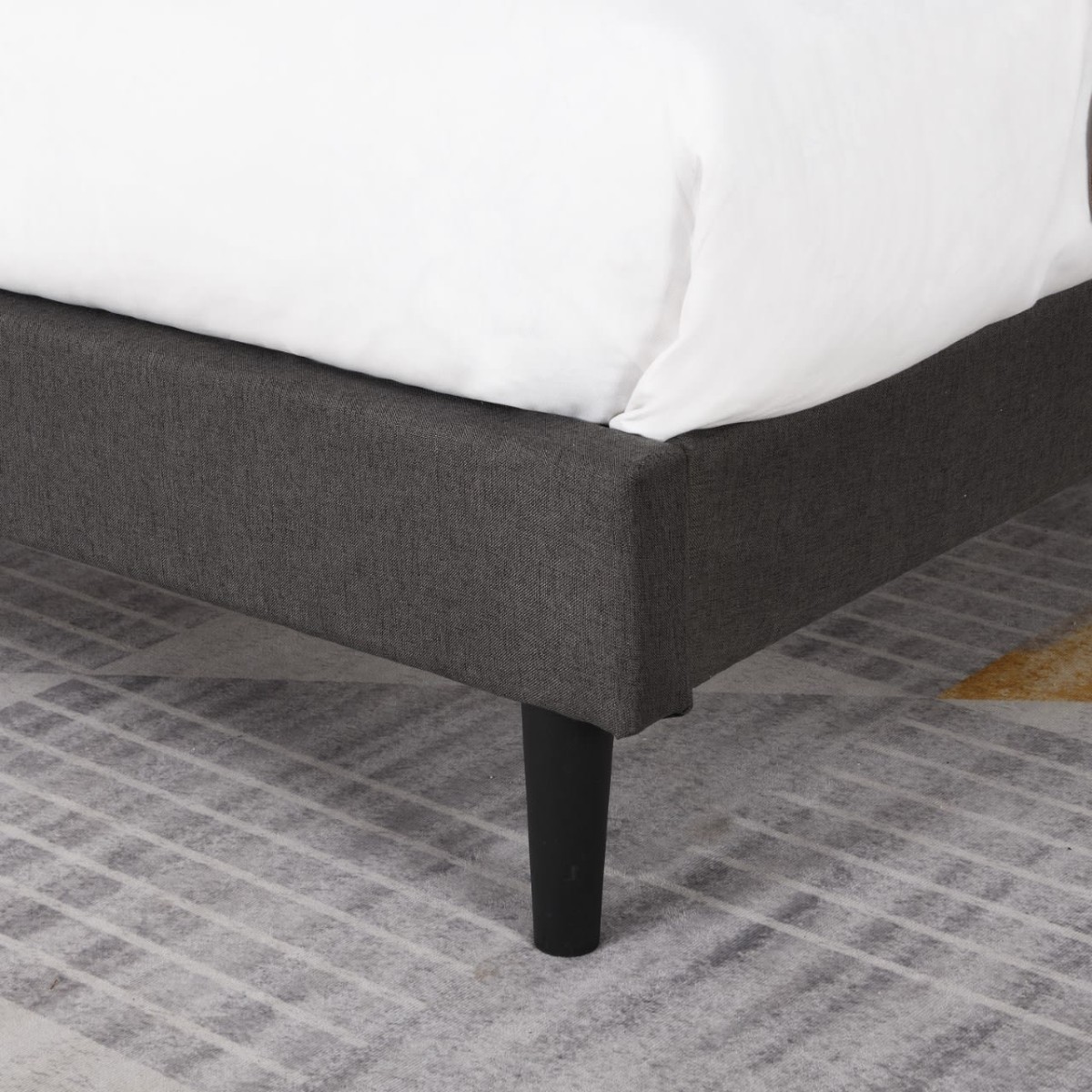 Bantry Grey Fabric Bed - 6
