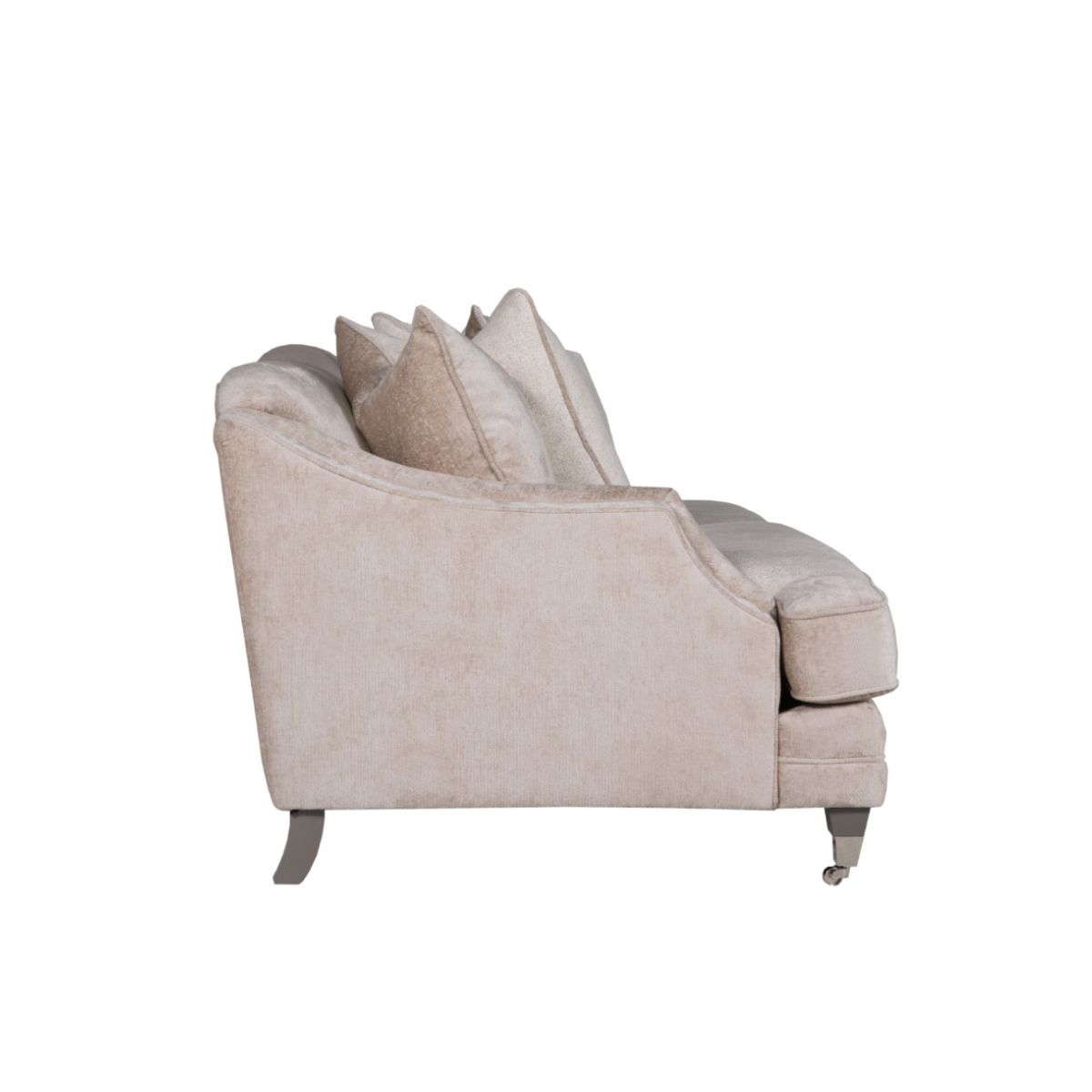 Barnaby Velvet 4 Seater Sofa - 3