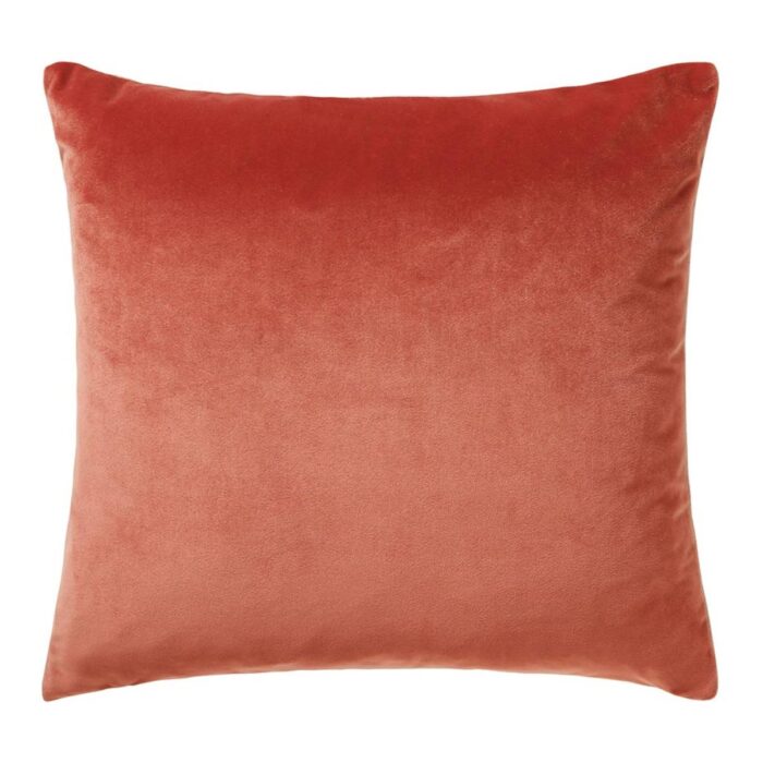 Bellini Velour Peach Cushion