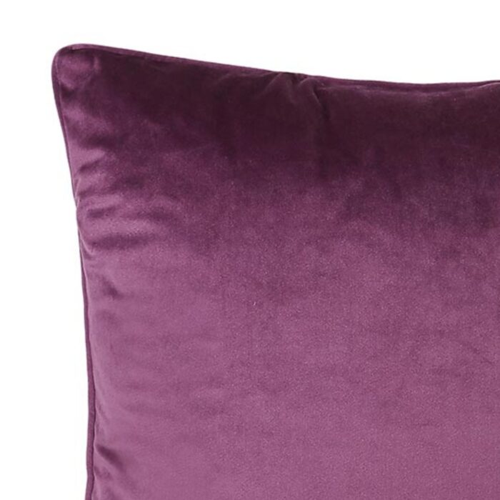 Bellini Purple Velour Cushion - 2