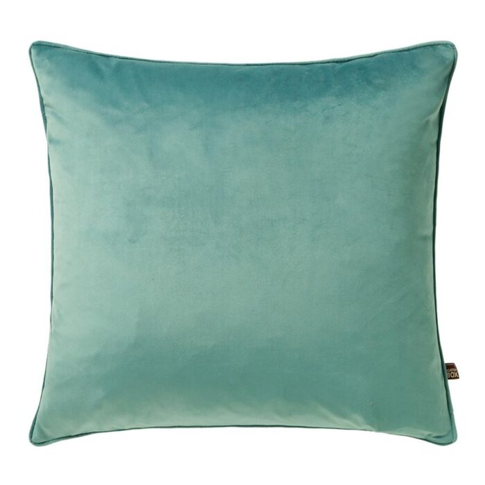 Bellini Velour Sea Mist Light Green Cushion