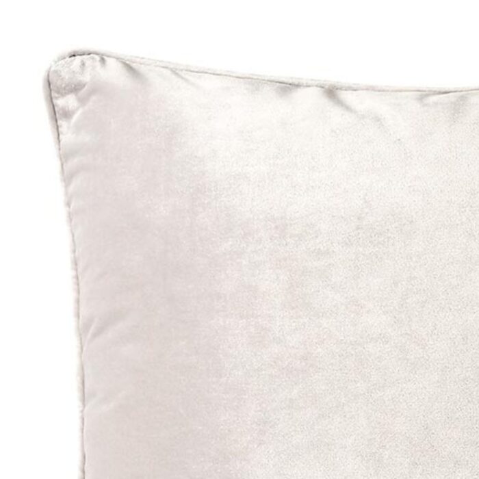 Bellini Silver Velour Cushion - 2
