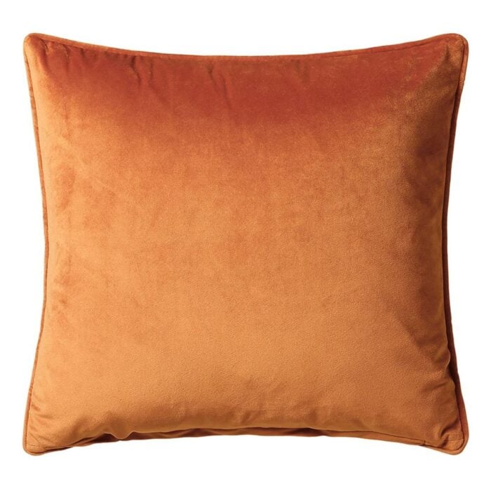 Bellini Velour Terracotta Cushion