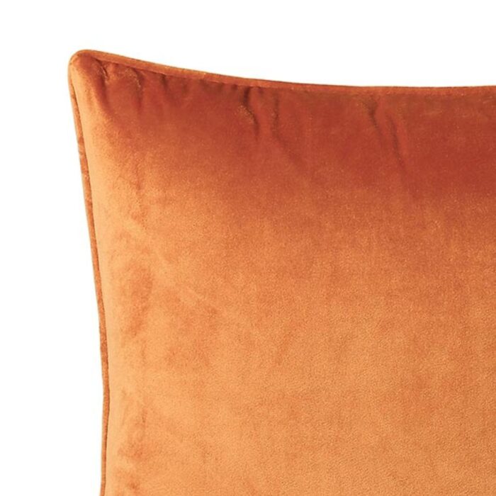 Bellini Terracotta Velour Cushion - 2