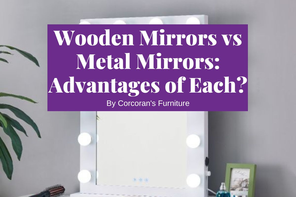 wooden mirrors