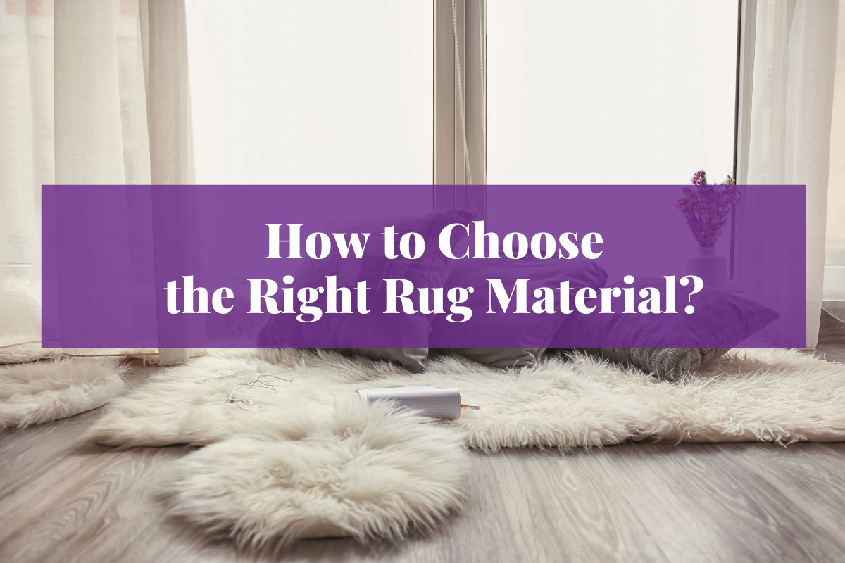 sheepskin rug materials