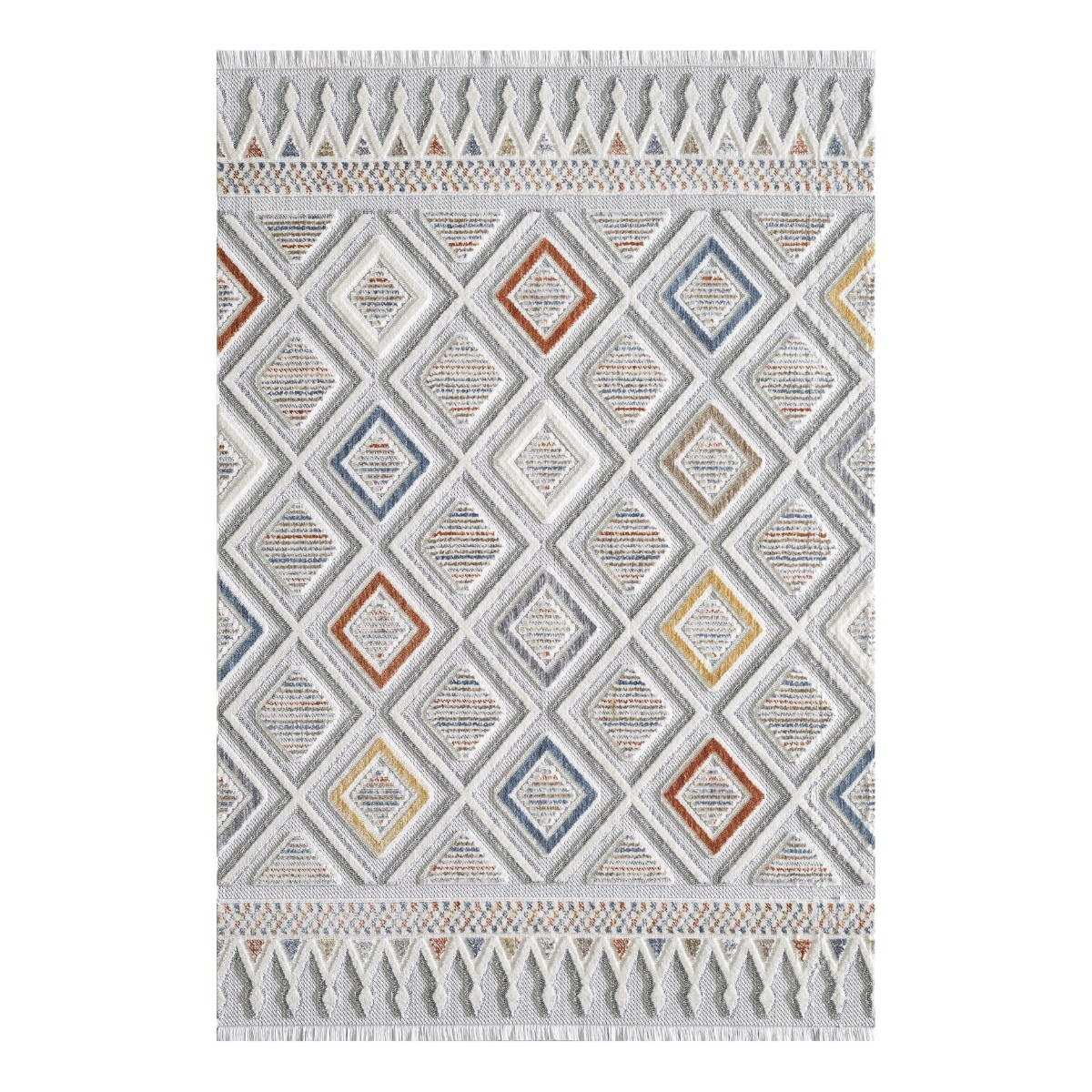 Broadway Diamond Weave Rug - 1