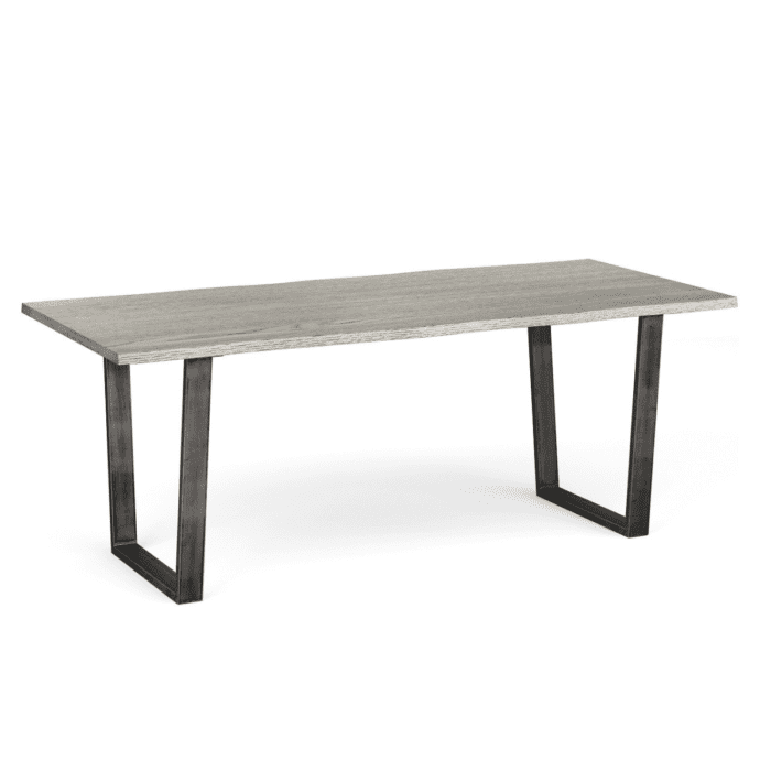 Brody Grey Washed Oak Dining Table - 2