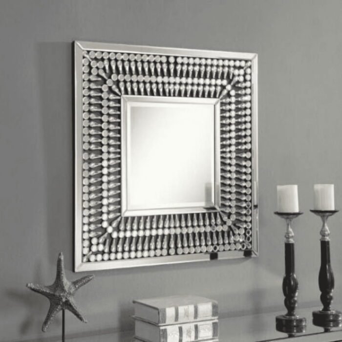 CR-SB-SM-KIT - Crystal Mirrored Sideboard with Mirror Set - 3