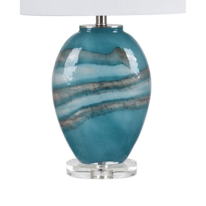 CVA041 - Elise Blue Agate Table Lamp - 2