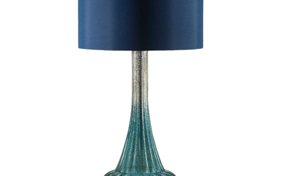 Peacock Blue Gradient Lamp