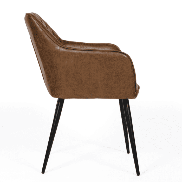 Cameron Upholstered Carver Dining Chair - 6