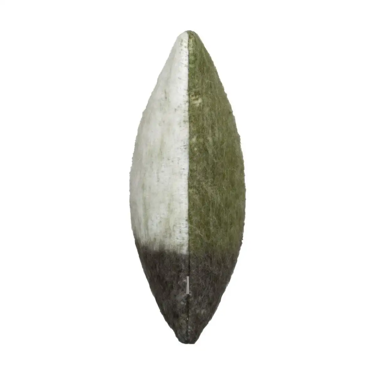 Cara Mohair Wool Cushion Green - 2