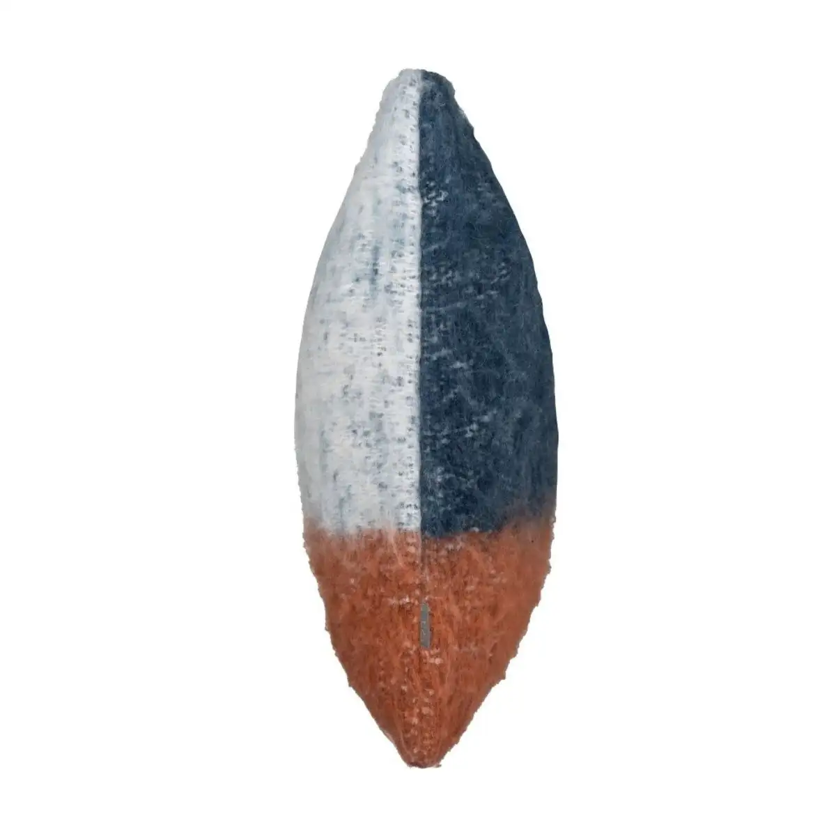Cara Mohair Wool Cushion Orange - 2