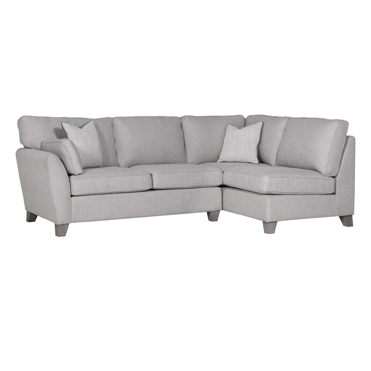 Caroline linen look Corner Sofa - 1