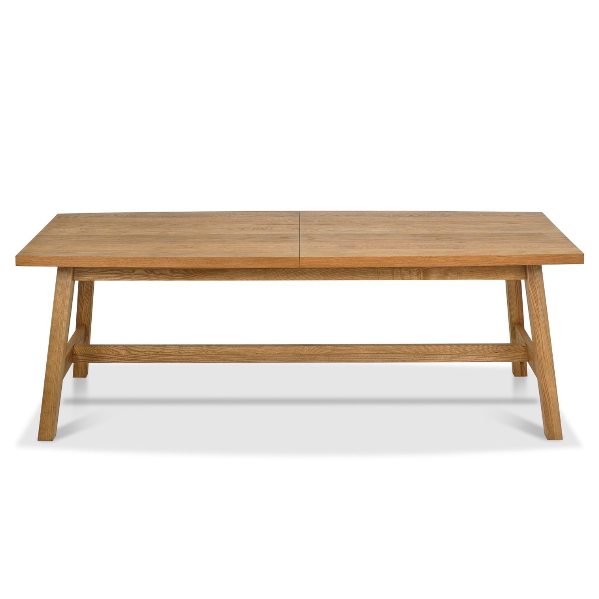 Chambery Rustic Oak Extendable Dining Table - 2