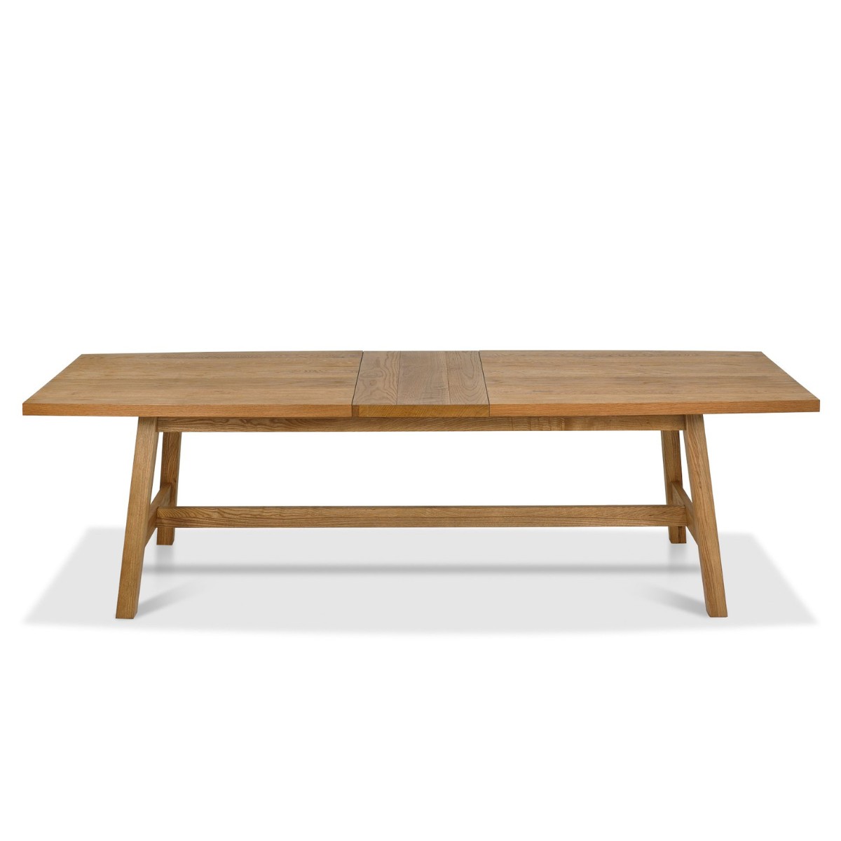 Chambery Rustic Oak Extendable Dining Table - 4