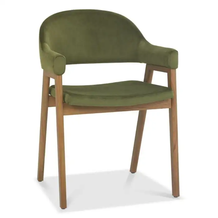 Round back dining online chairs with arms