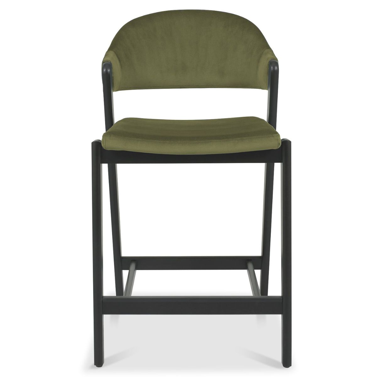 Chambery Weathered Oak Bar Stool Green - 2