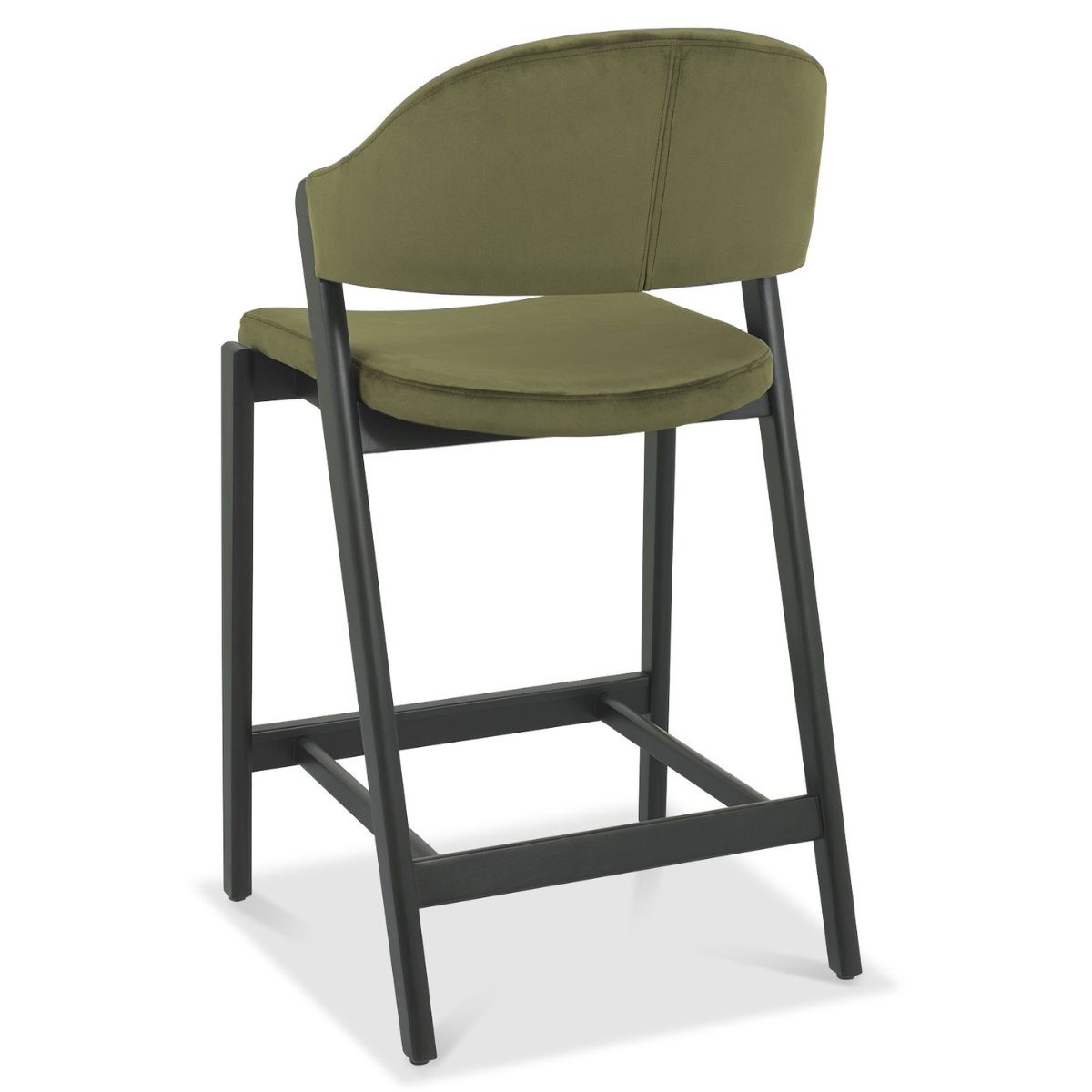 Chambery Weathered Oak Bar Stool Green - 3