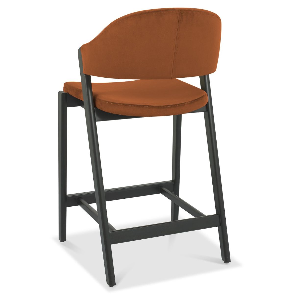 Chambery Weathered Oak Bar Stool Orange - 3