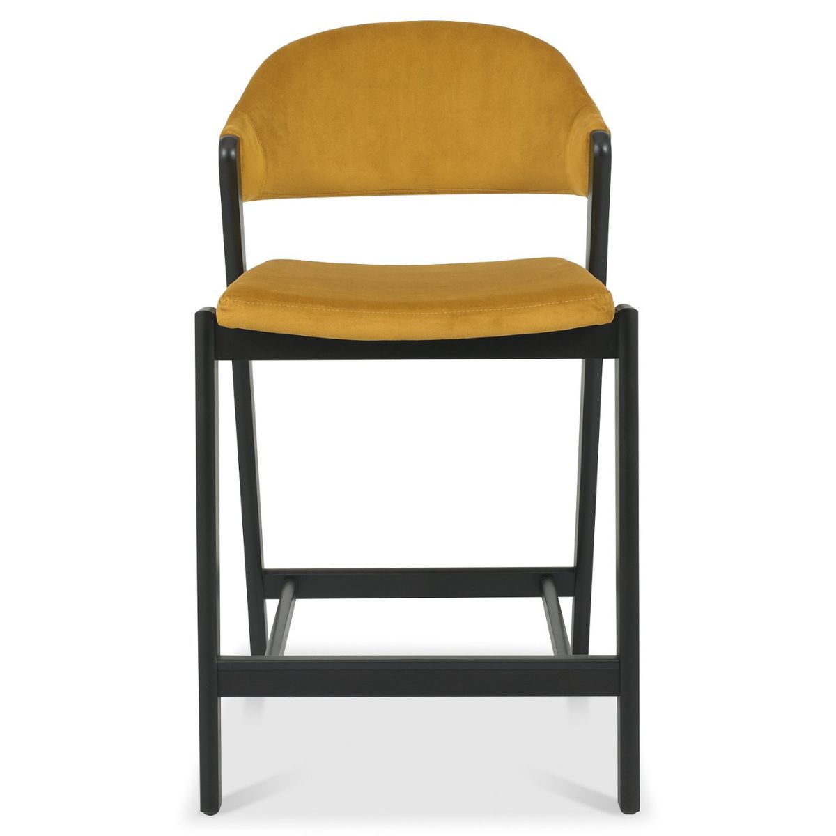 Chambery Weathered Oak Bar Stool Yellow - 2