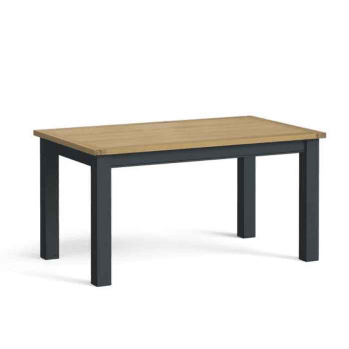 Charlie Oak and Charcoal Dining Table - 2