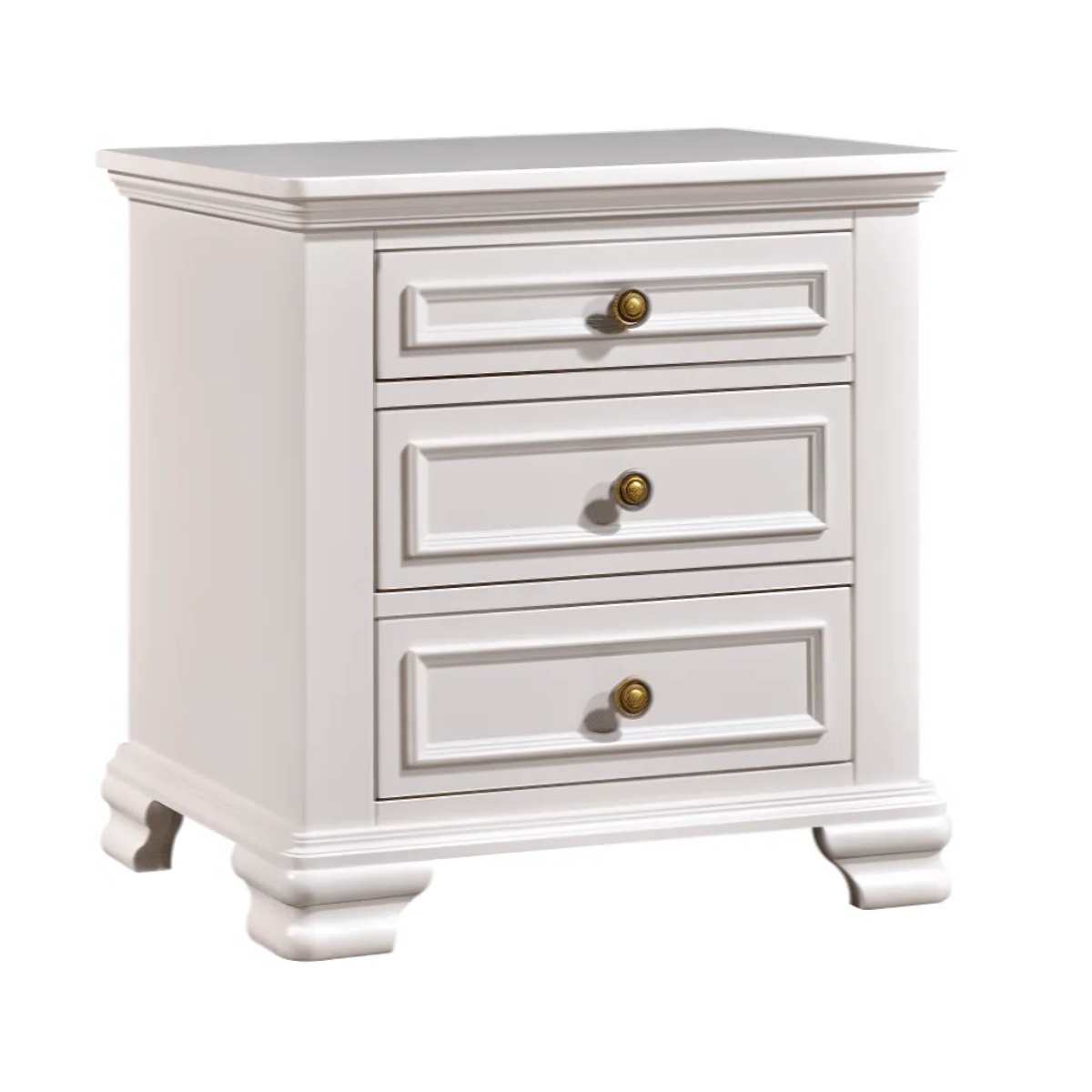 Clifden Classic Cream Bedside Locker - 1