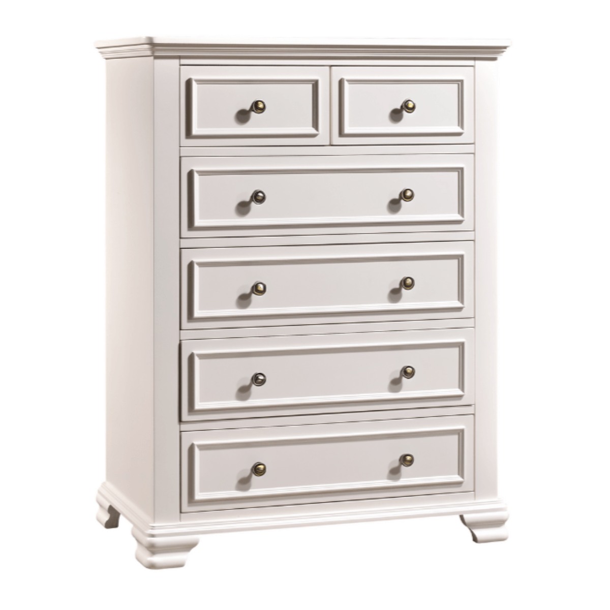 Clifden Classic Cream Tall Chest of Drawers - 1