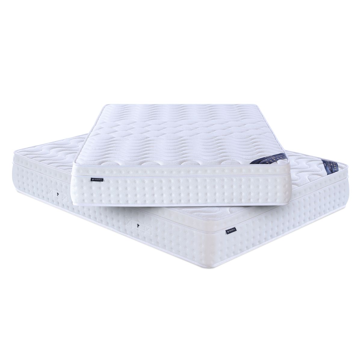 Comfort Plus 1500 Pocket Spring Mattress Stacked