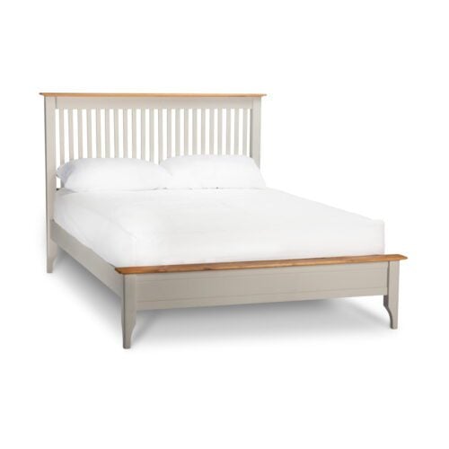 Two Tone Wooden Bed Frame