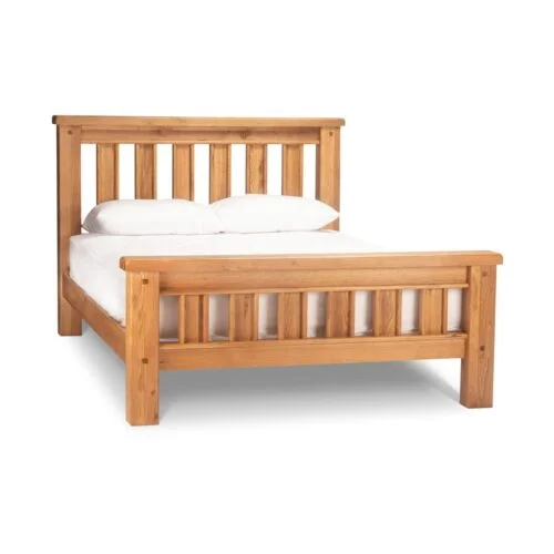 Natural Wood Bed Frame