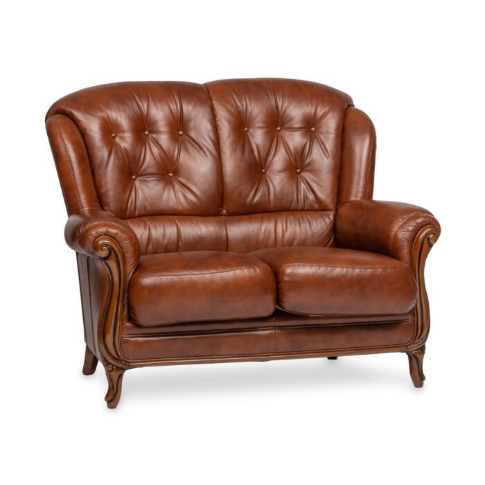 Terni Leather 2 Seater Sofa