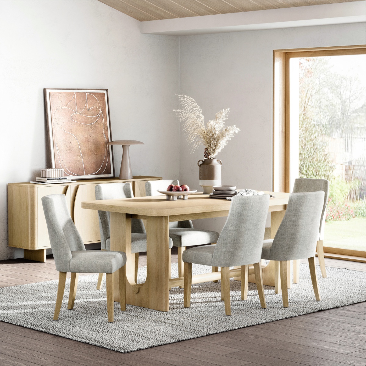 Cordelia Dining Chair Beige - 2