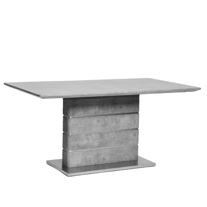 Denny Concrete Effect Dining Table1