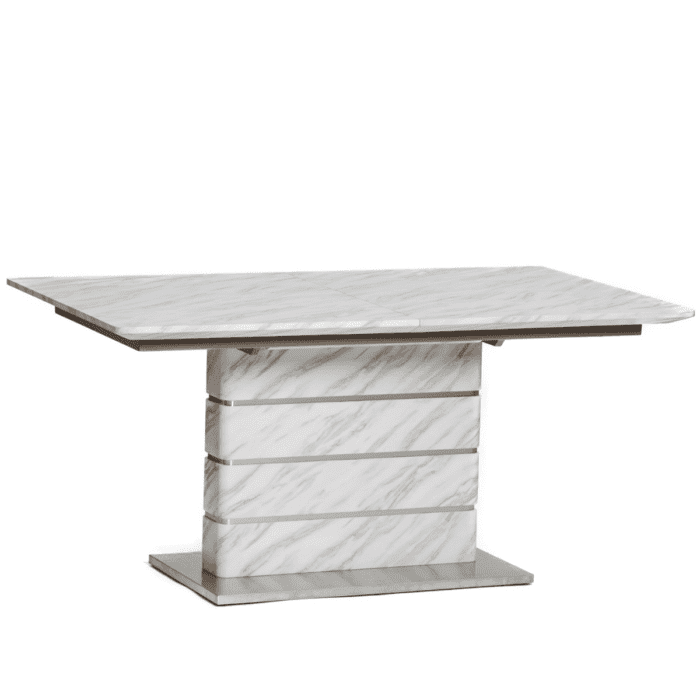 Denny Marble Effect Dining Table - 1