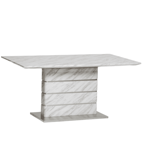 Denny Marble Effect Dining Table - 3