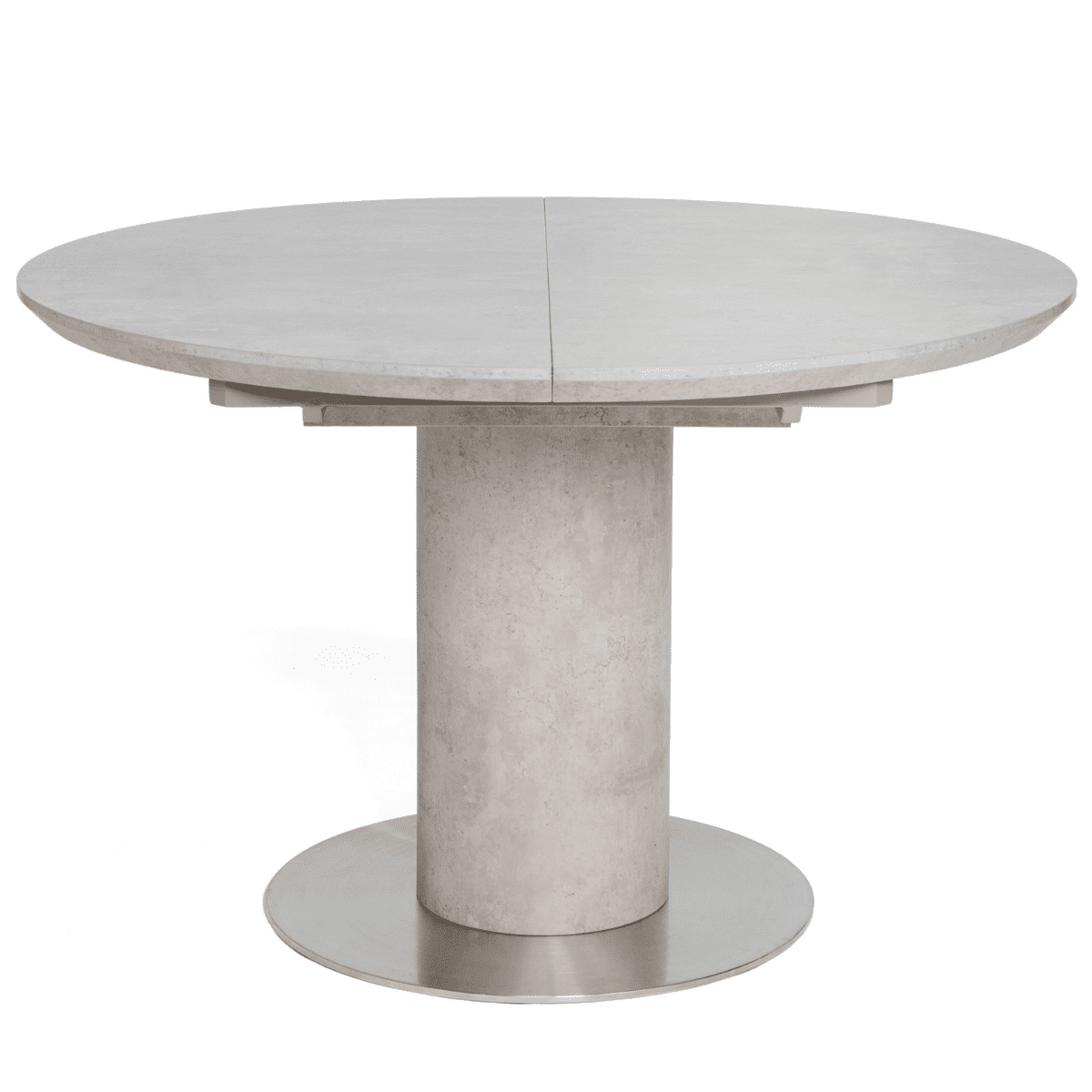 Denny Round Concrete Effect Dining Table