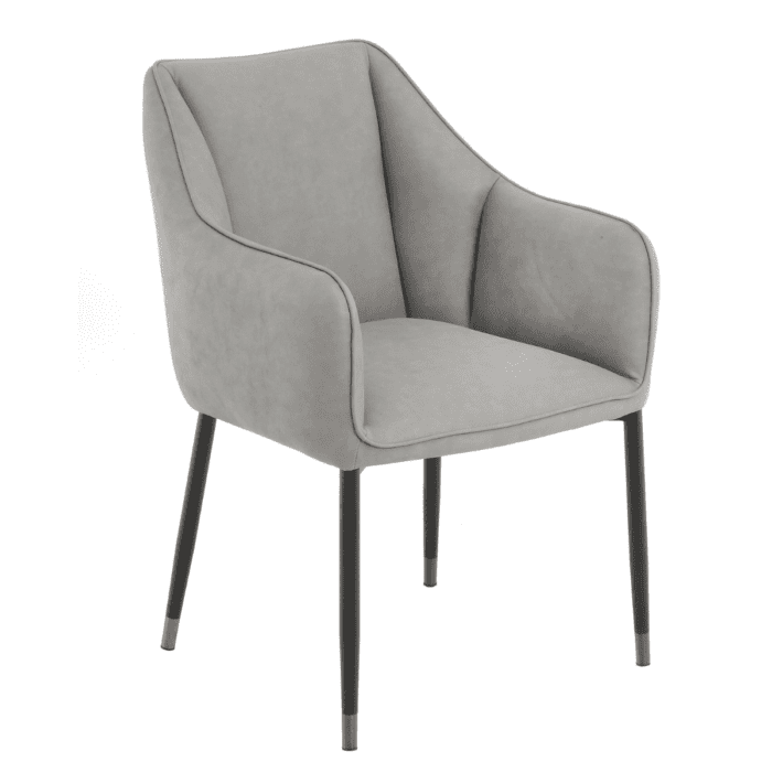 EHM023 - Alice Light Grey Accent Chair - 1