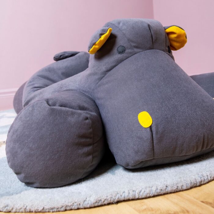 ELHIPBB - Hippo Floor Cushion Bean Bag - 3