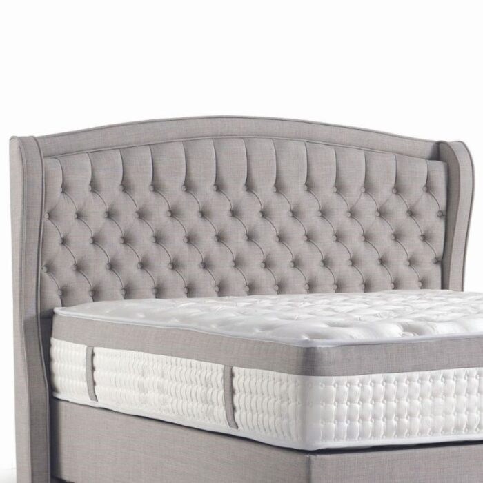 Eleanor Beige Ottoman Bed with 2 Storage Compartments - 3