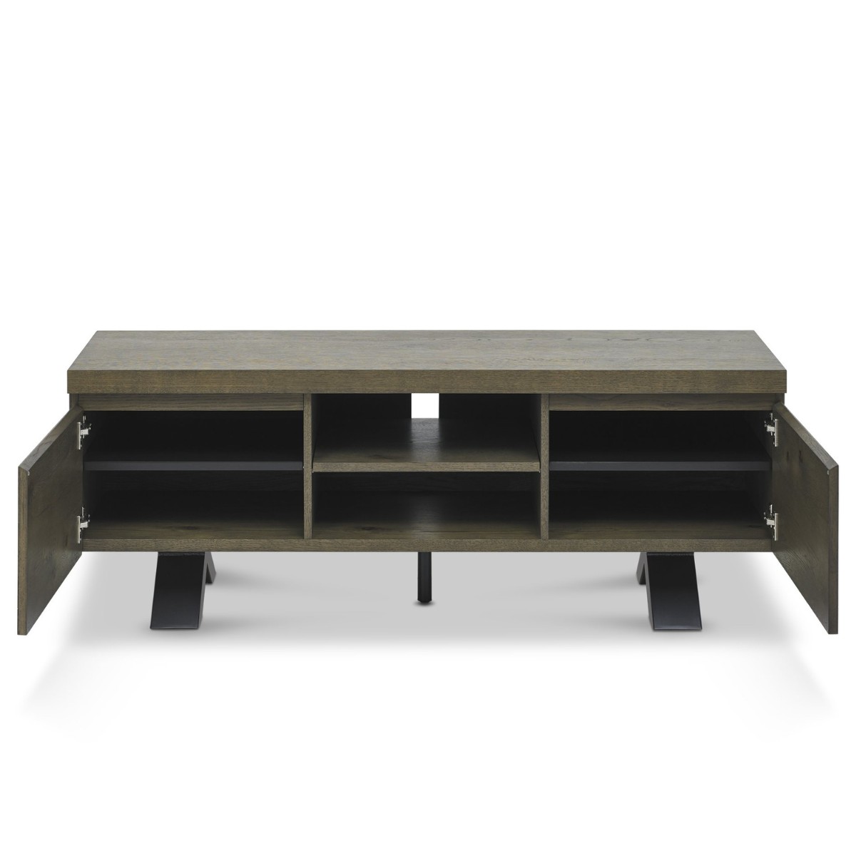 Elliot Fumed Oak TV Unit - 3