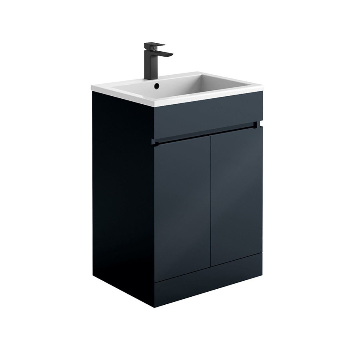 Empire 600 Anthracite Vanity Unit with Basin set