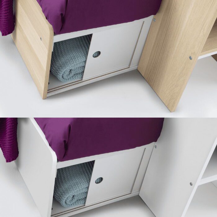 Eureka Storage Bed with Desk - 5