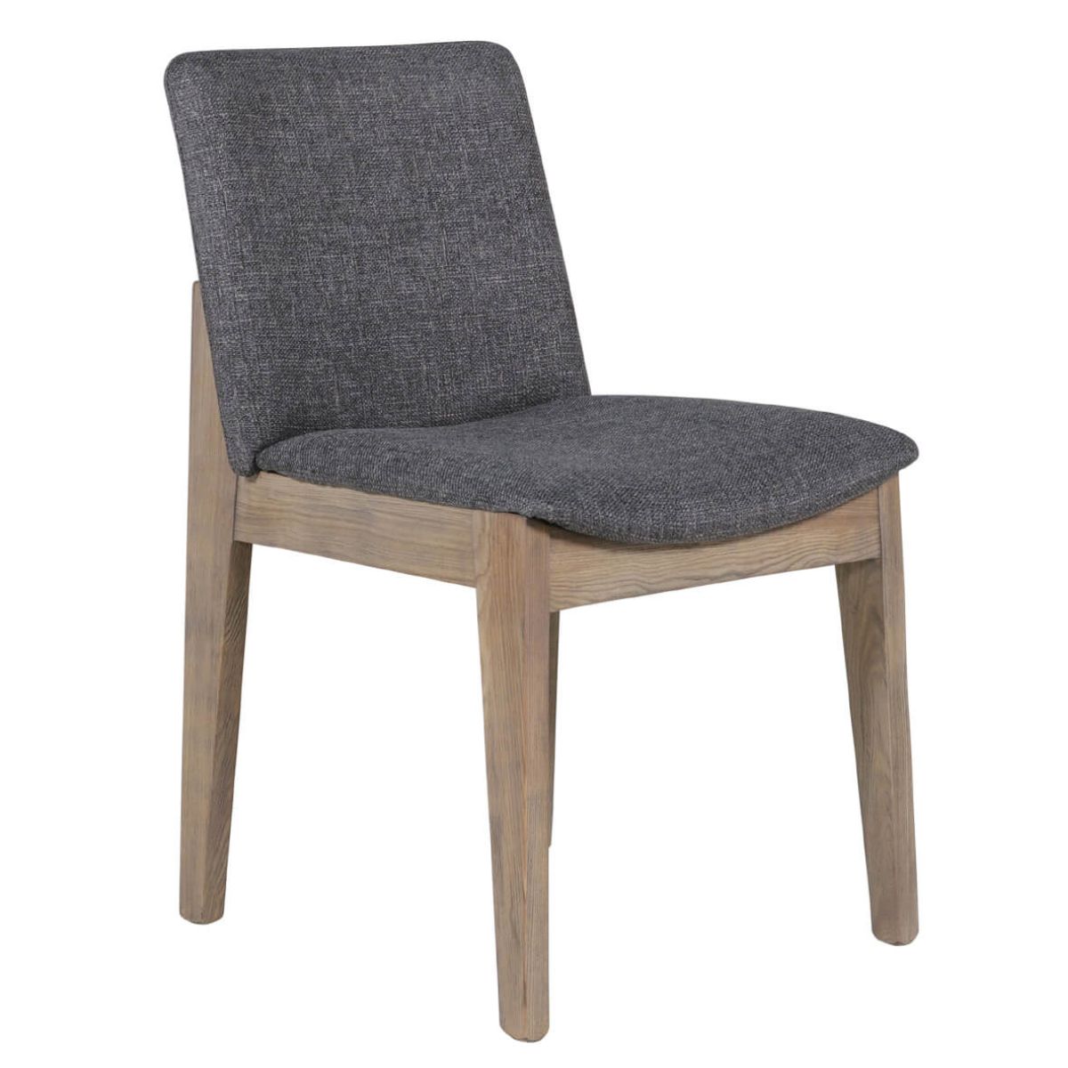 Ferrell oak upholstered dining chair