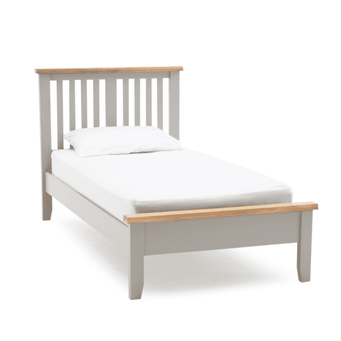 Grey Wood Bed Frame - 2