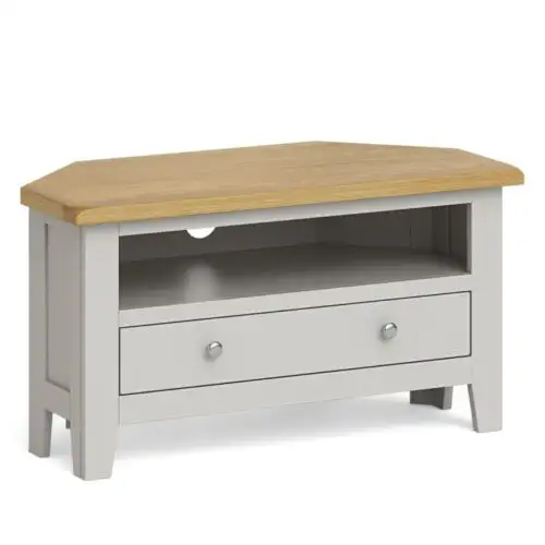 G5159 - Gentry Grey Corner TV Unit