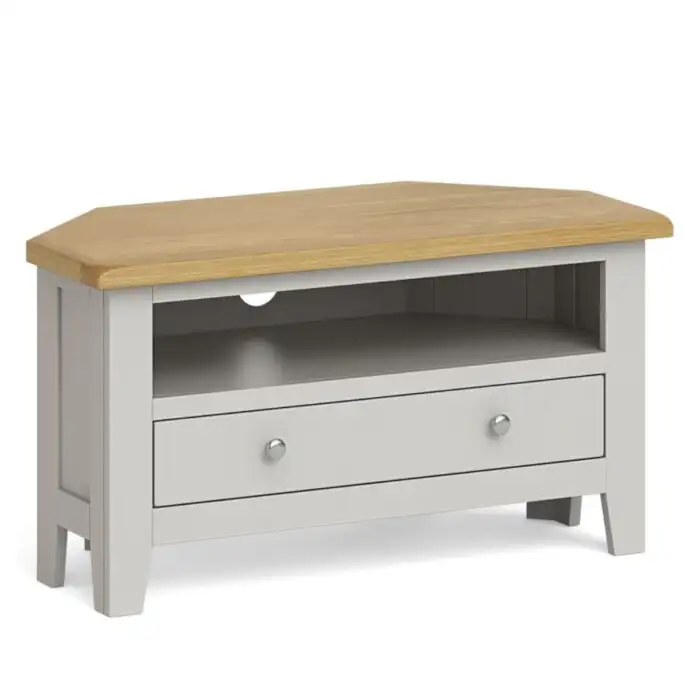 G5159 - Gentry Grey Corner TV Unit