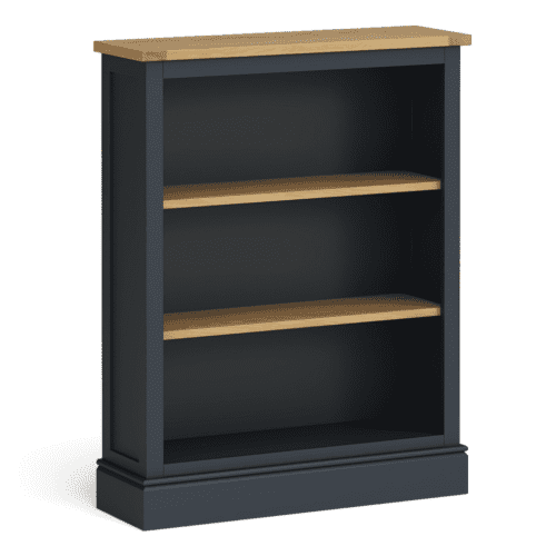 G5282 - Charlie Low Charcoal and Oak Bookcase