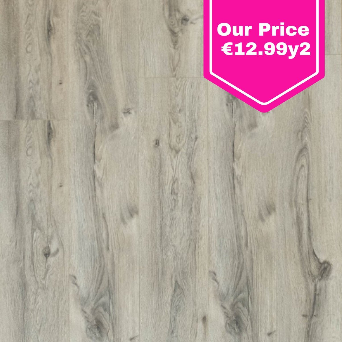 German Tech Miami AC4 Grey Laminate Flooring 8mm